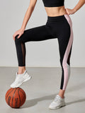 Women Colorblock Leggings | L90 - view 1