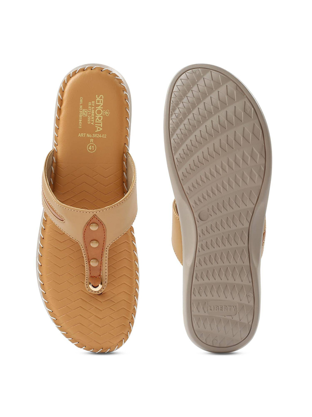 Cream Platform Round Toe Sandal | SD89 - view 13