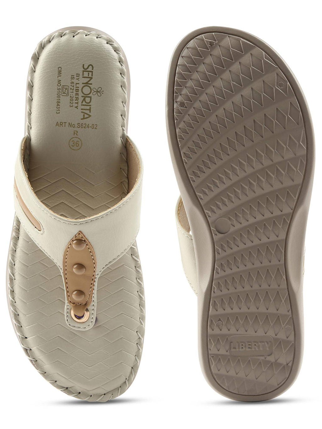 Cream Platform Round Toe Sandal | SD89 - view 8