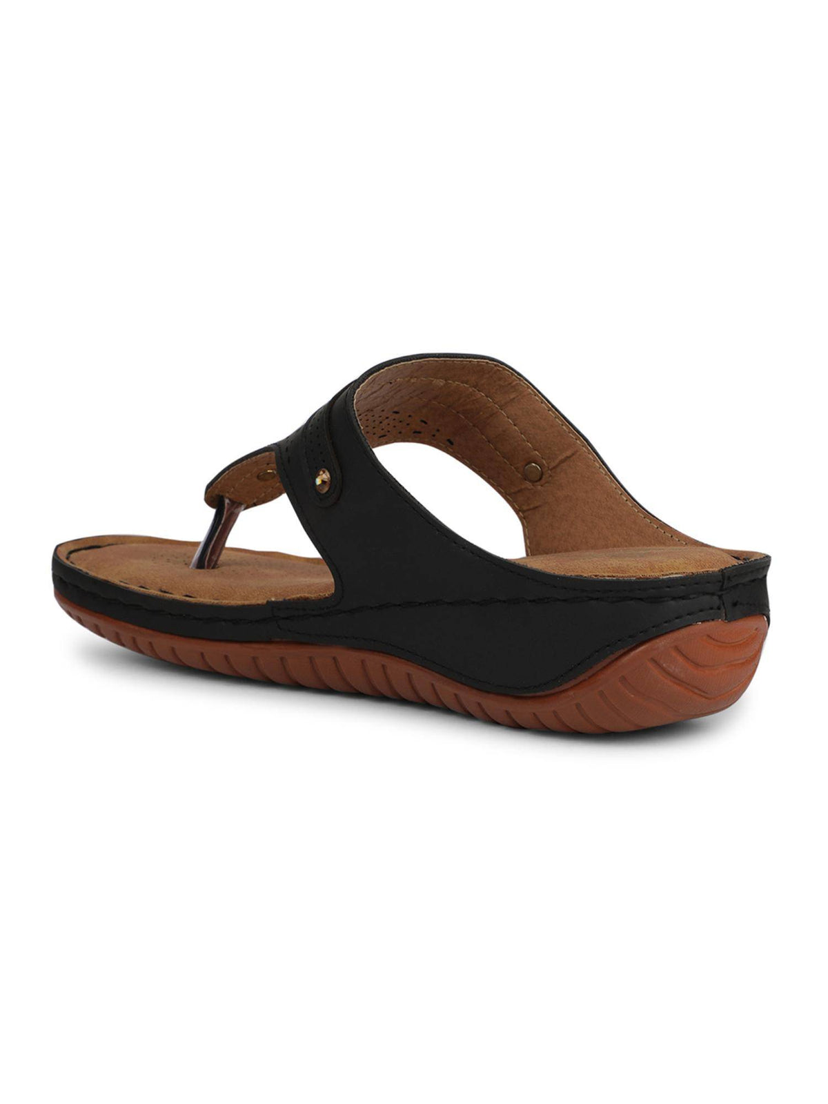 Beige Platform Round Toe Sandal | SD89 - view 17