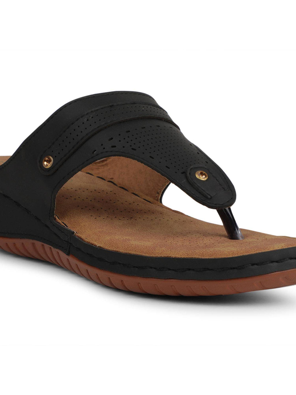 Beige Platform Round Toe Sandal | SD89 - view 19