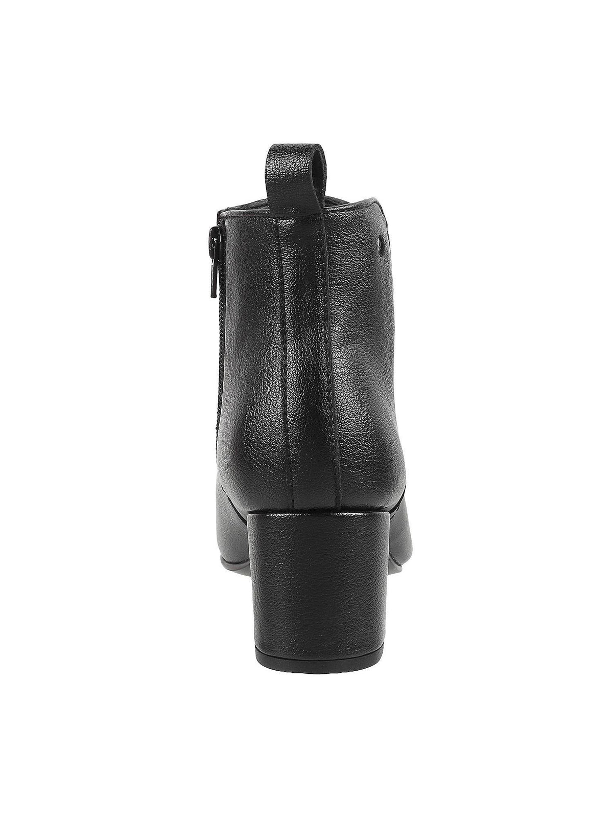 Women Textured Synthetic Black Chelsea Boots | BT61 - view 4