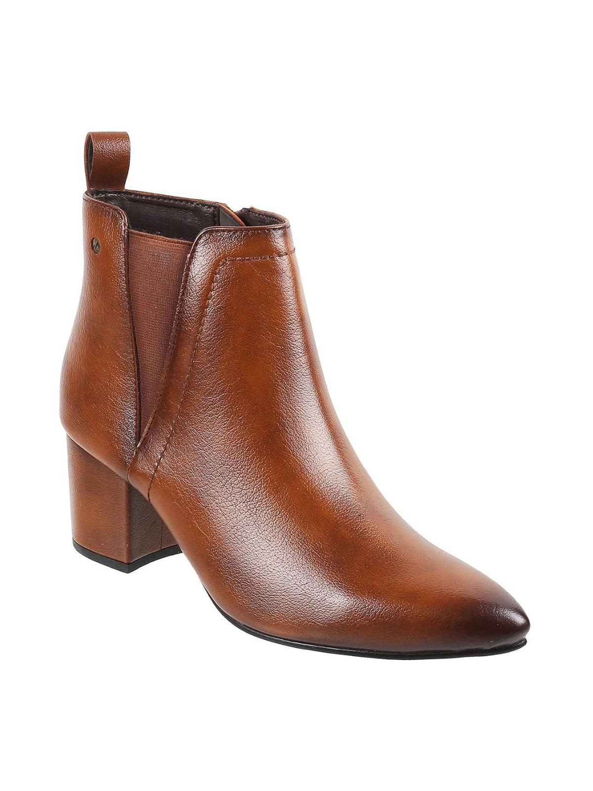 Women Textured Synthetic Black Chelsea Boots | BT61 - view 7