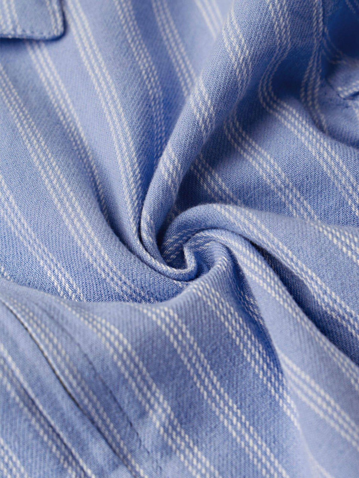 Cornflower Fitted Striped Shirt Women Fitted Shirts | S67 - view 5