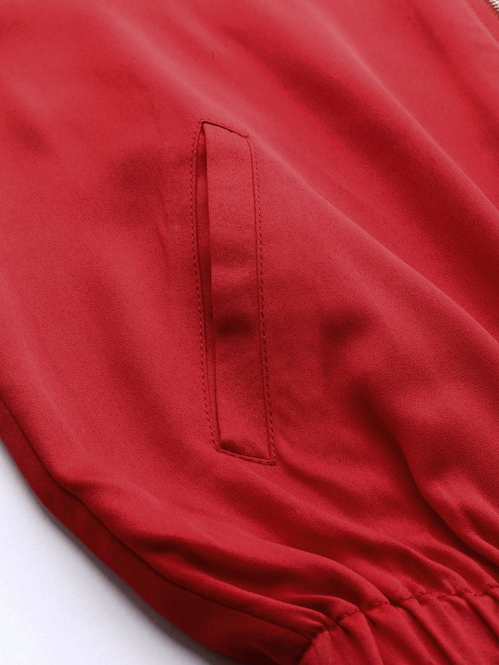Satin Bomber Jacket | JC78 - view 12