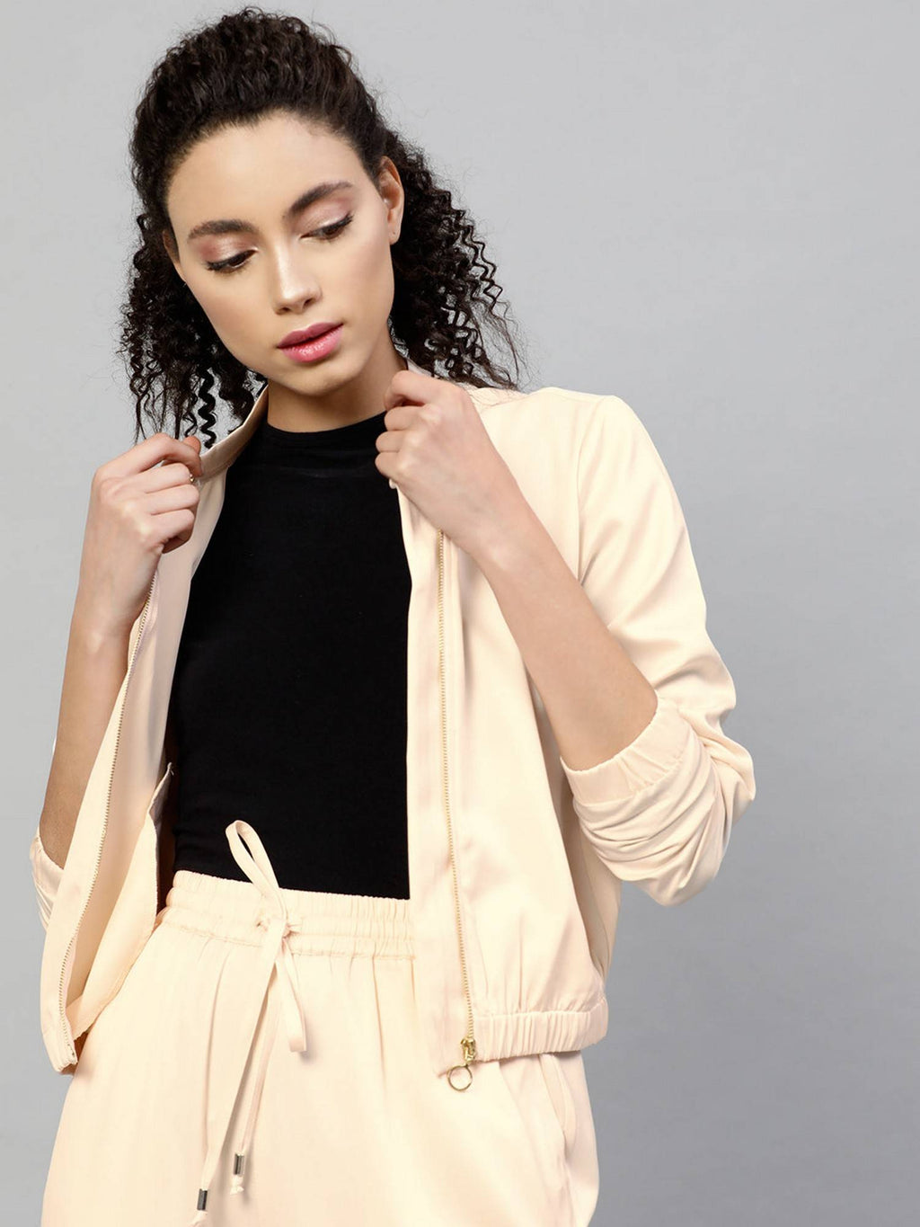 Satin Bomber Jacket | JC78 - view 31