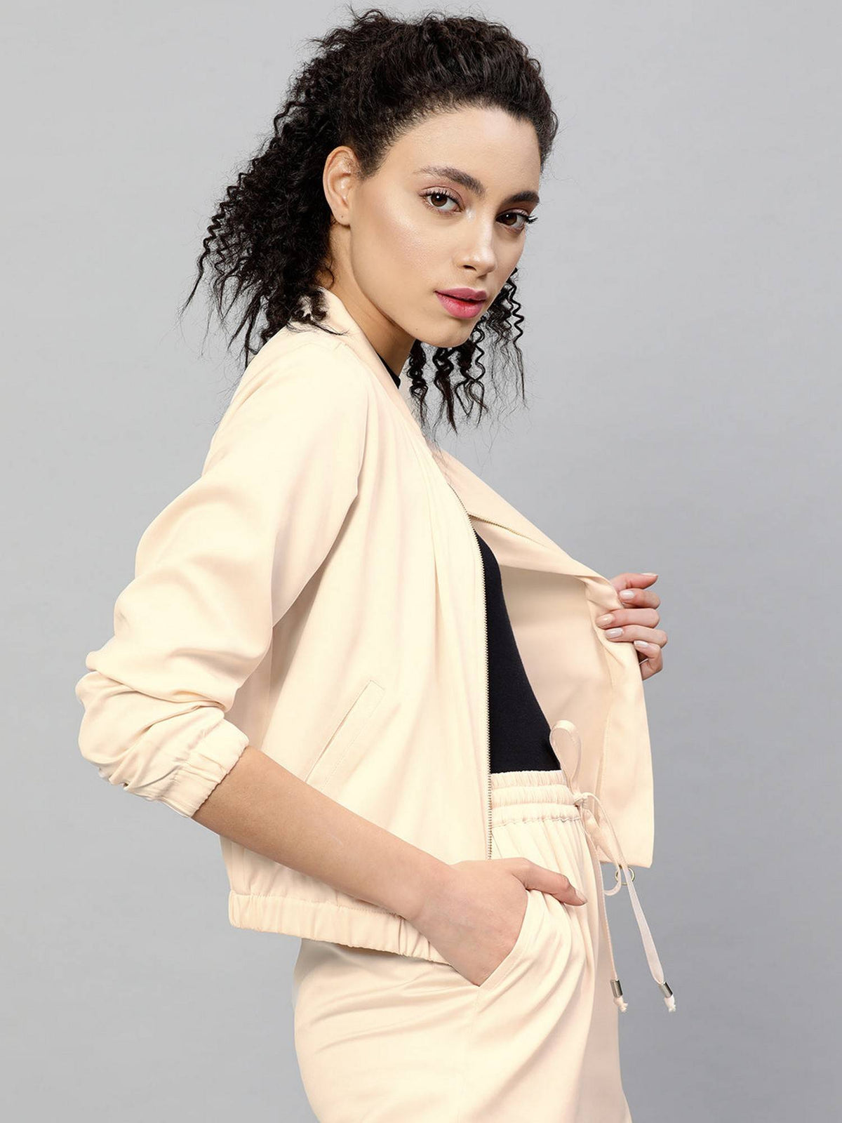 Satin Bomber Jacket | JC78 - view 32
