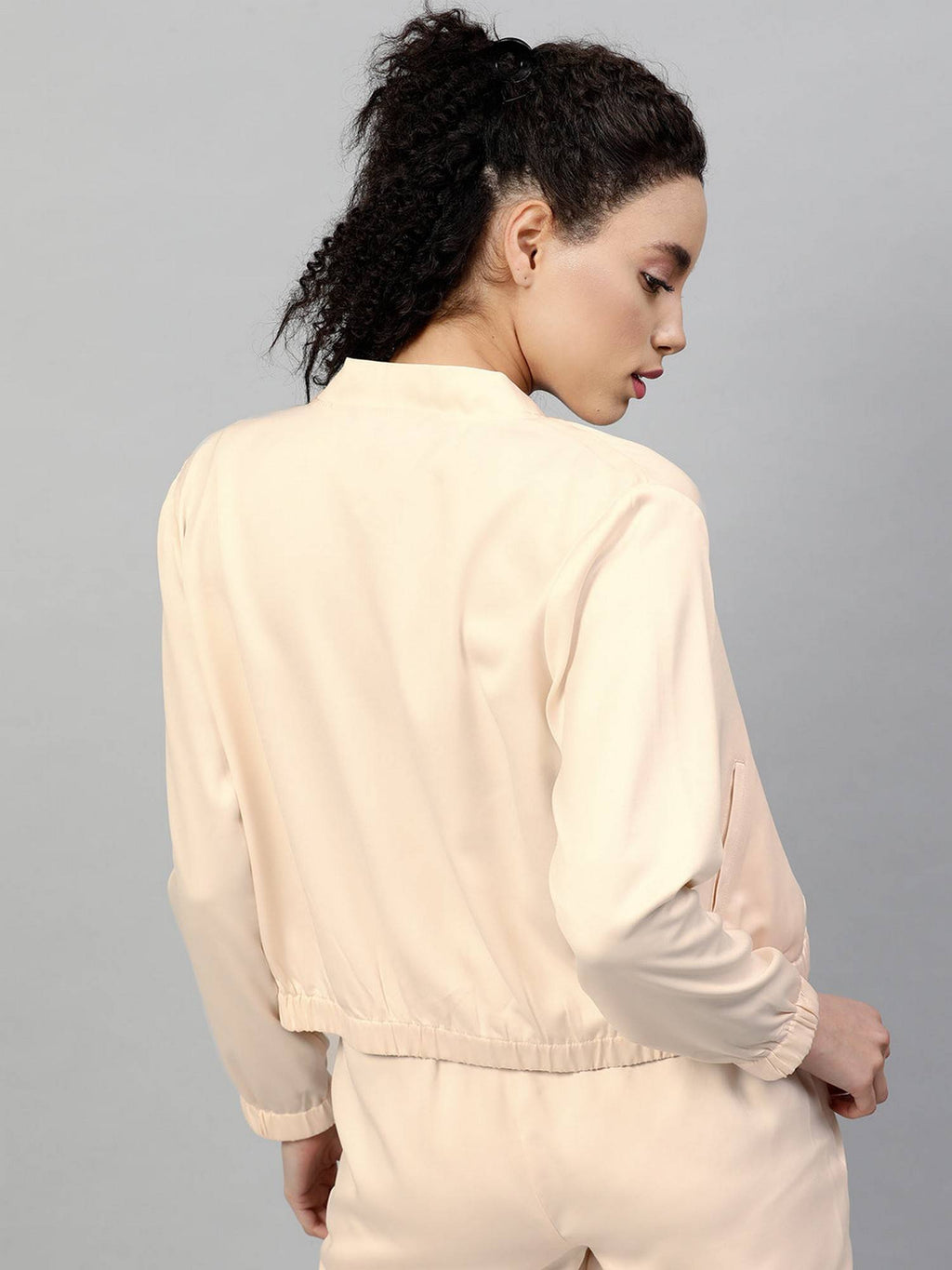 Satin Bomber Jacket | JC78 - view 33