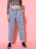 Bottom Fold Denim Jeans | ST23 - view 1