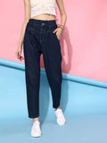 Navy Blue Front Yoke Denim Jeans | ST23 - view 1