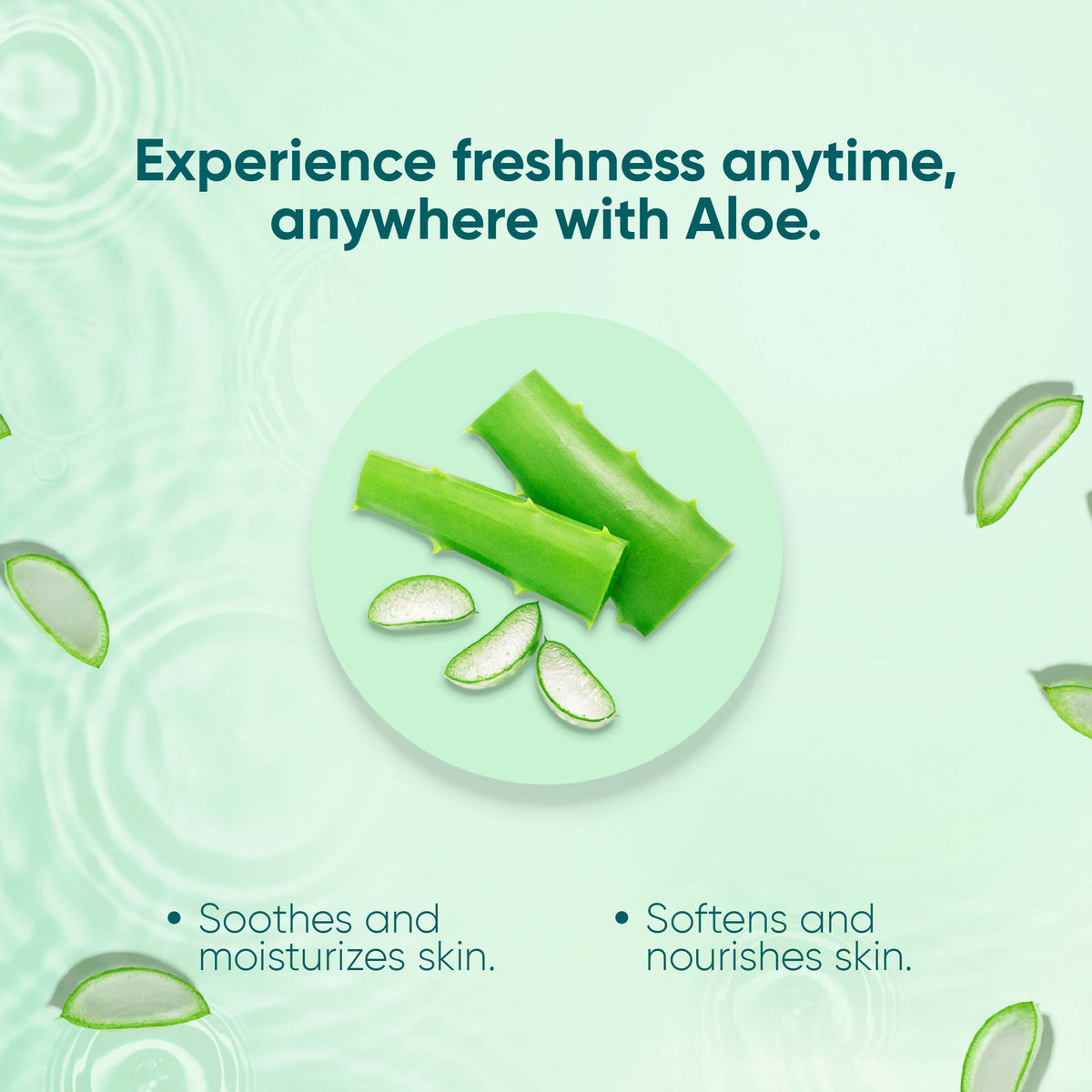 Moisturising Aloe Vera Facial Wipes | H02 - view 3