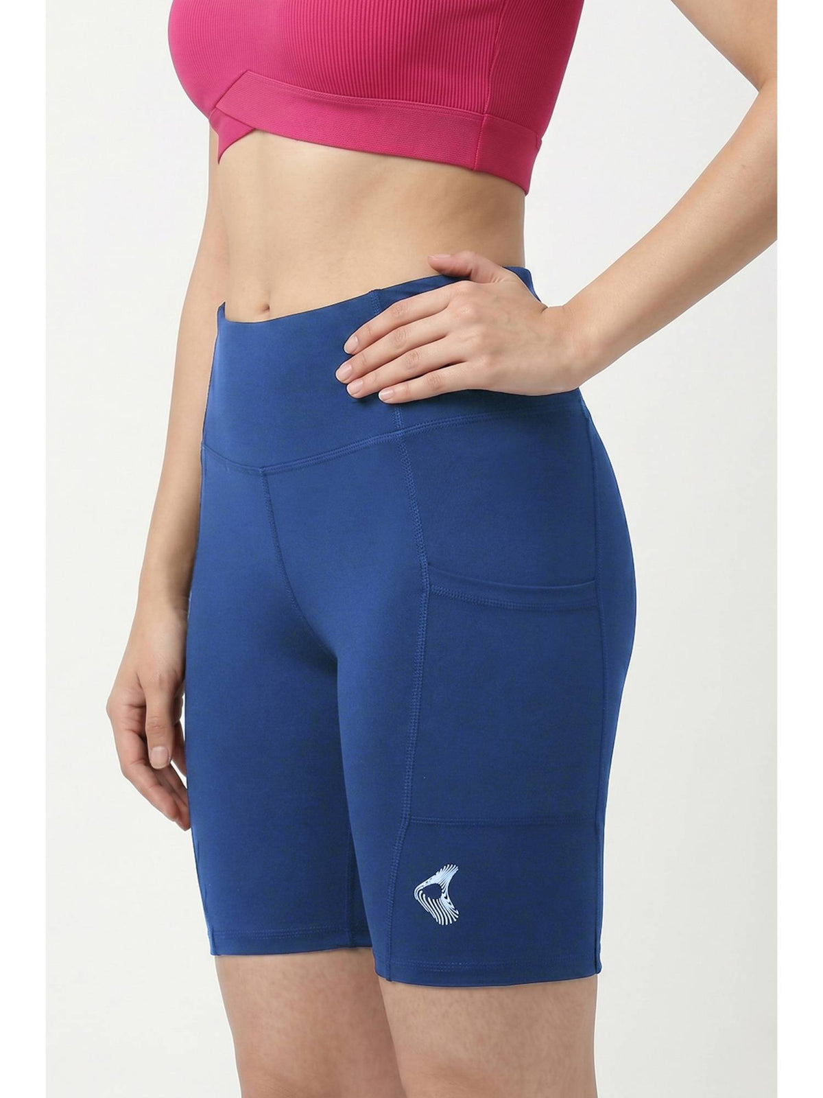 Zelocity Quick Dry Cycling Blue Shorts - view 3