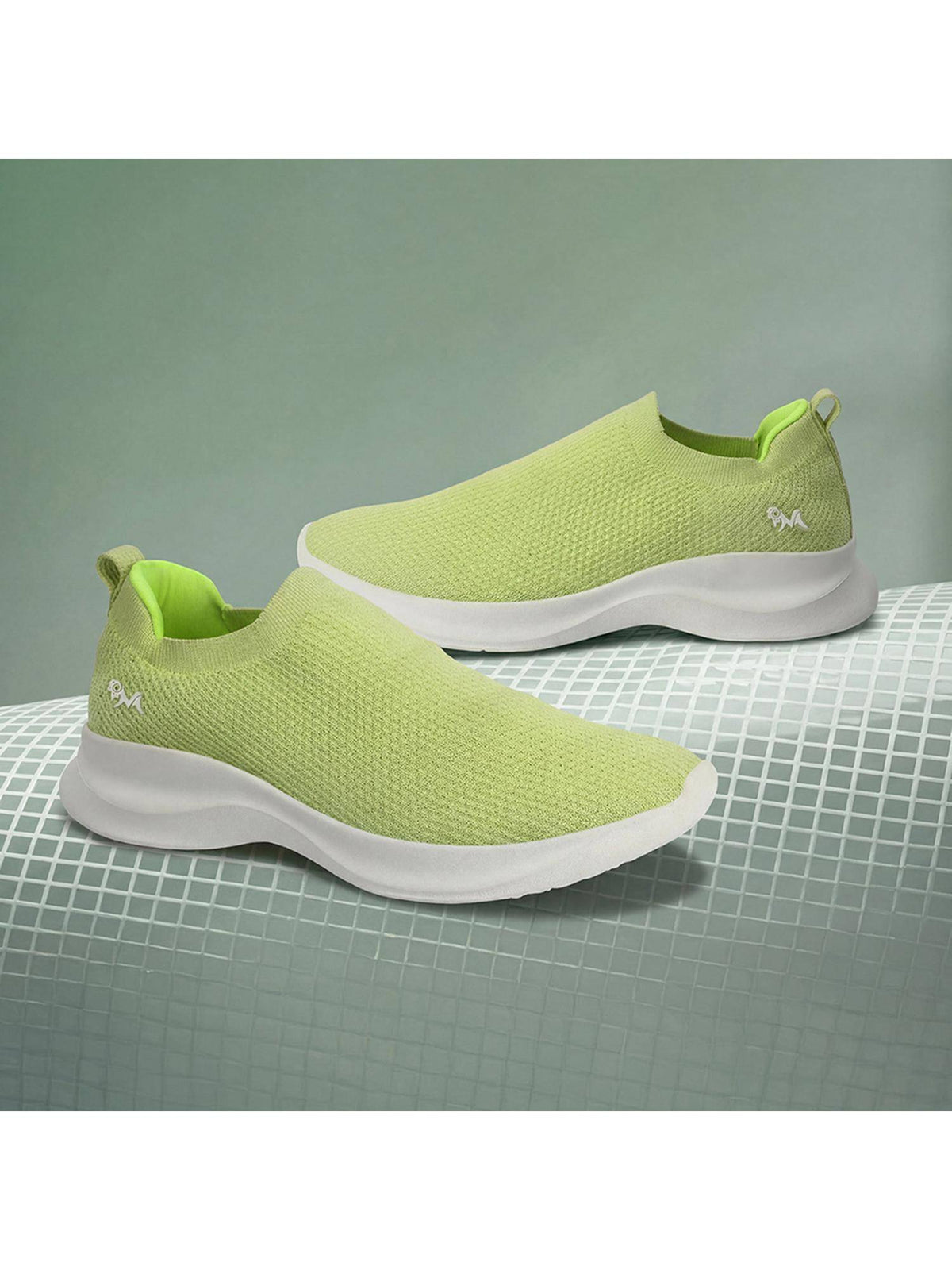 Women Green Cloud Flex Walking Shoes | SH9 - view 5