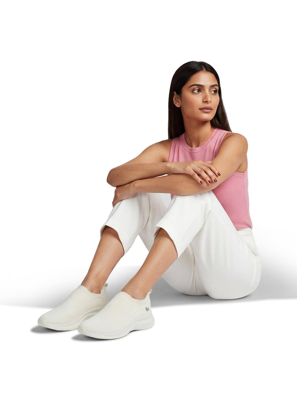 Women White Cloud Flex Walking Shoes | SH9 - view 4