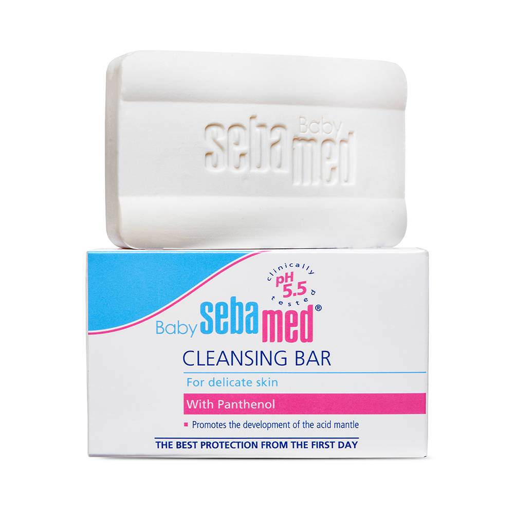 Baby Cleansing Bar, pH 5.5 , Newborn Bathing, Soap Free, Tear Free | H02 - view 1