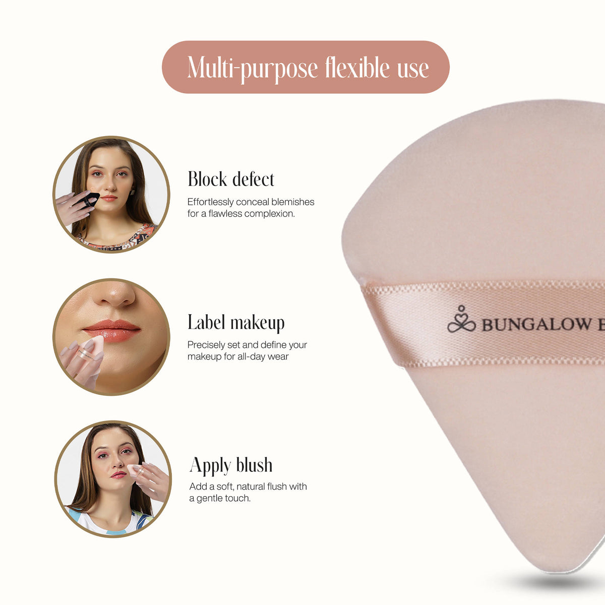 Triangle Powder Puffs | C83 - view 6