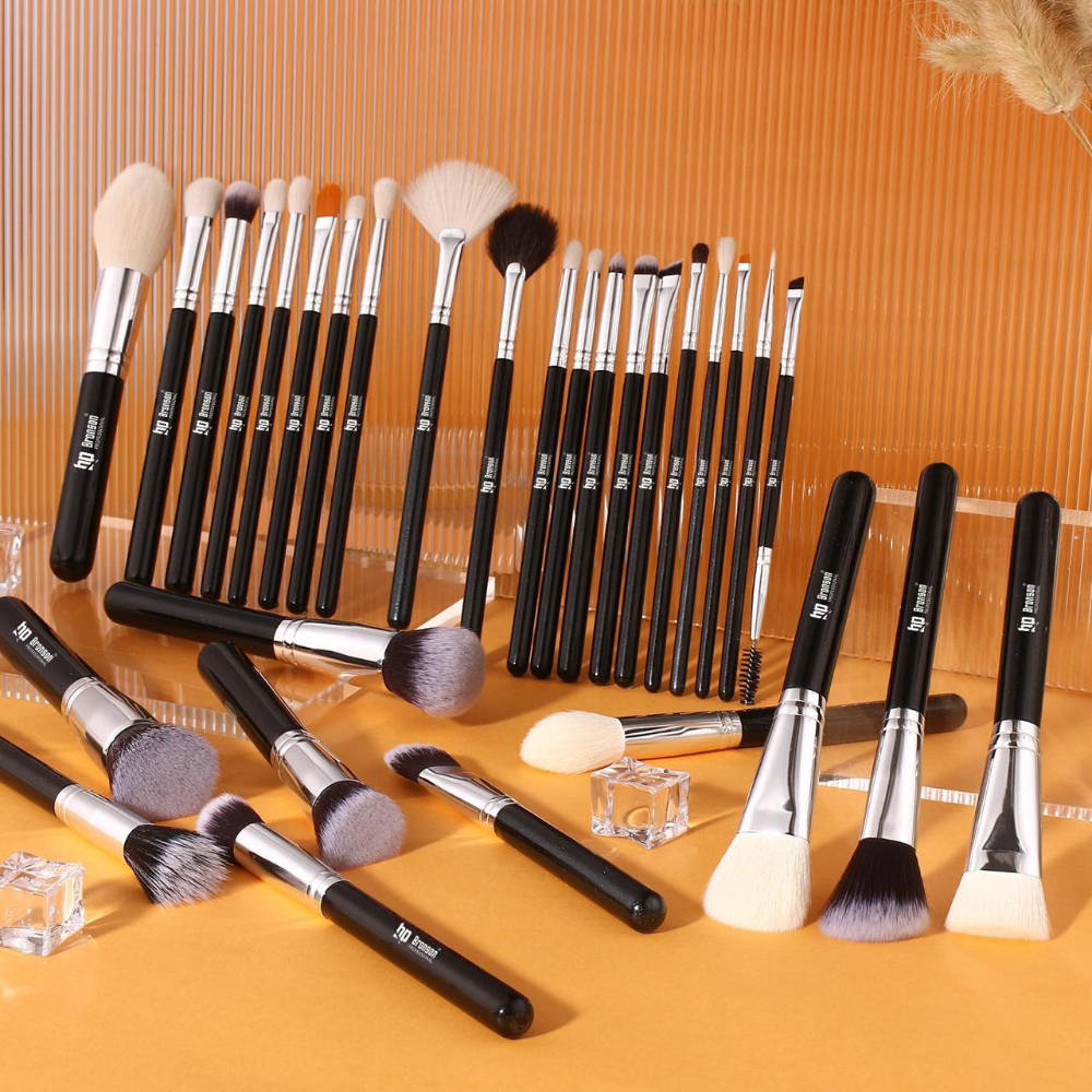 Brush set for Face & Eye Luxury Makeup Tool Soft Bristles - 30 pcs | T32 - view 3