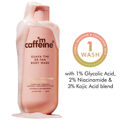 1% Glycolic Acid Detan Body Wash, 5% Niacinamide-Kojic Acid Reduces Dark Spots & Brightens | B20 - view 1