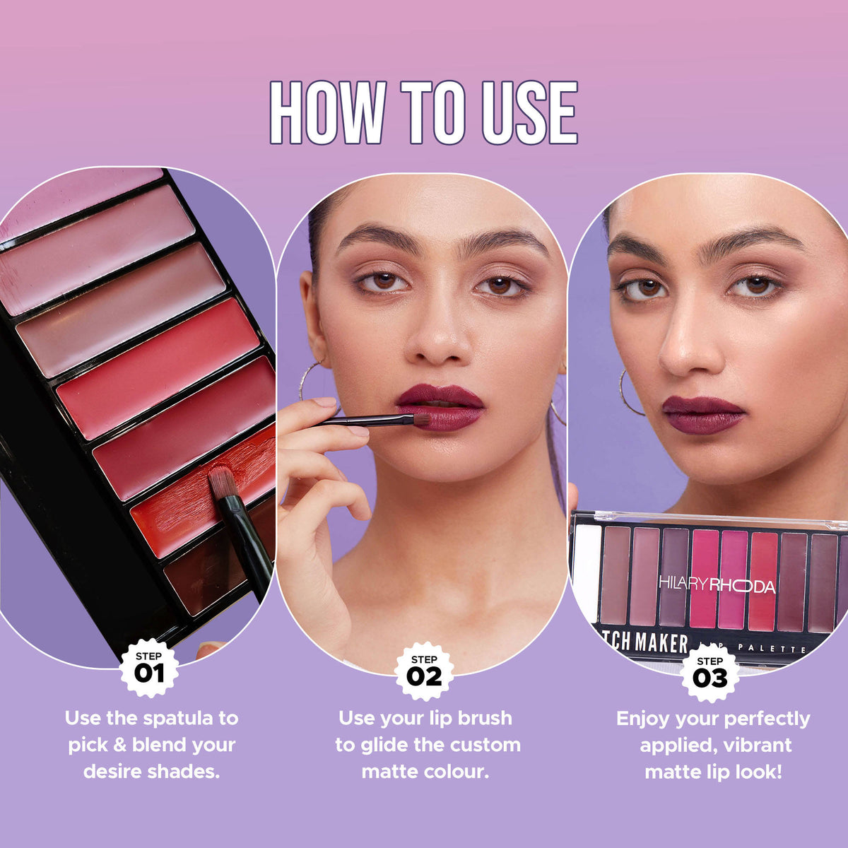 Match Maker Waterproof Lip Palette | L12 - view 13