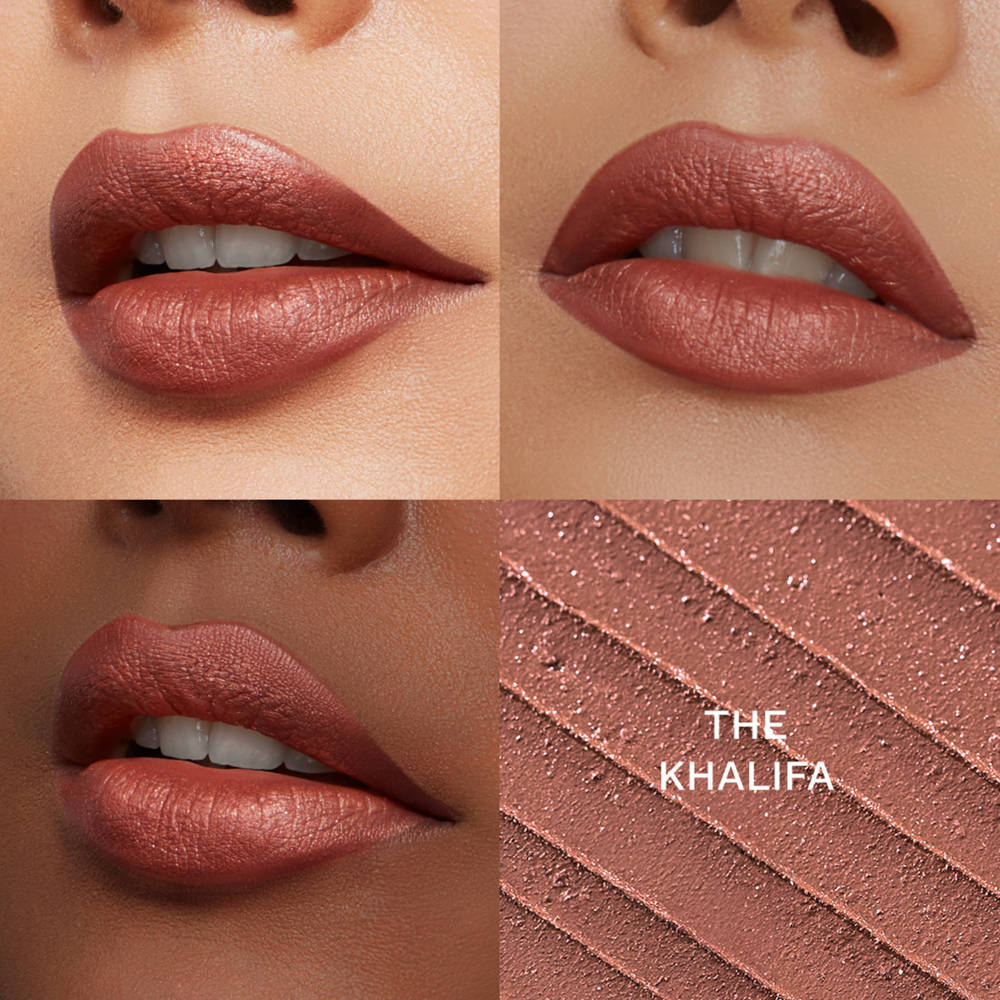Dubai Bling Glitter Lipstick Soft Matte Finish, Non-Drying with Vitamin E - Jumeirah Jewel01 | L12 - view 3