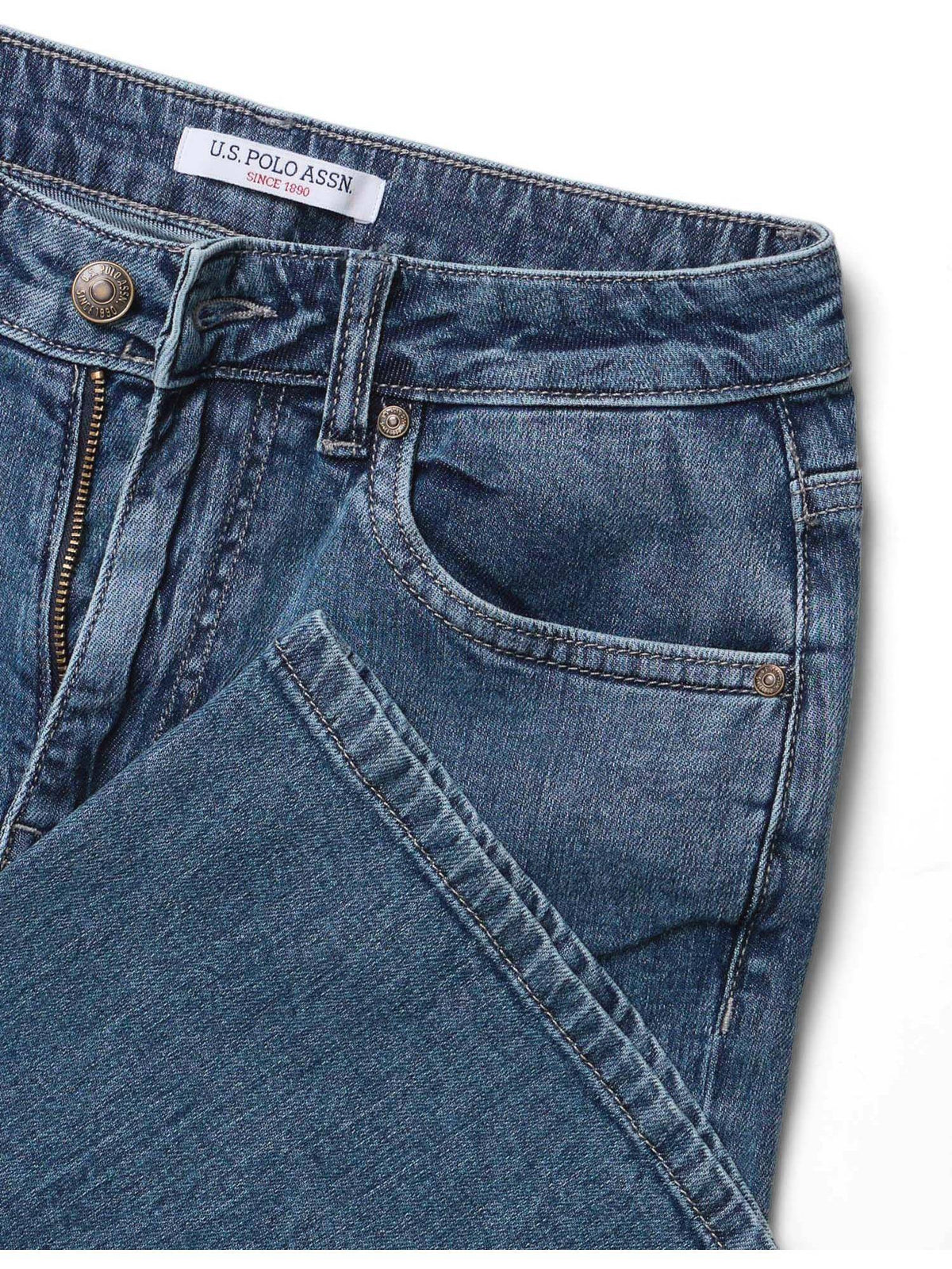 Women Blue Solid High Rise Bootcut Fit Jeans | BT10 - view 2