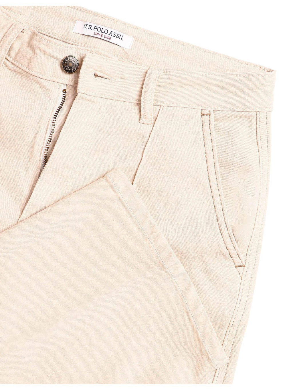 Women White Solid High Rise Straight Fit Jeans | ST23 - view 2