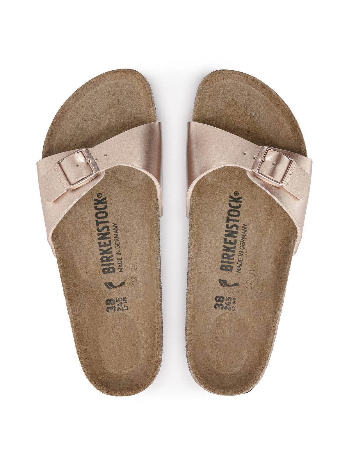 Madrid Copper Narrow Width Women One-Strap Flats | SD89 - view 4