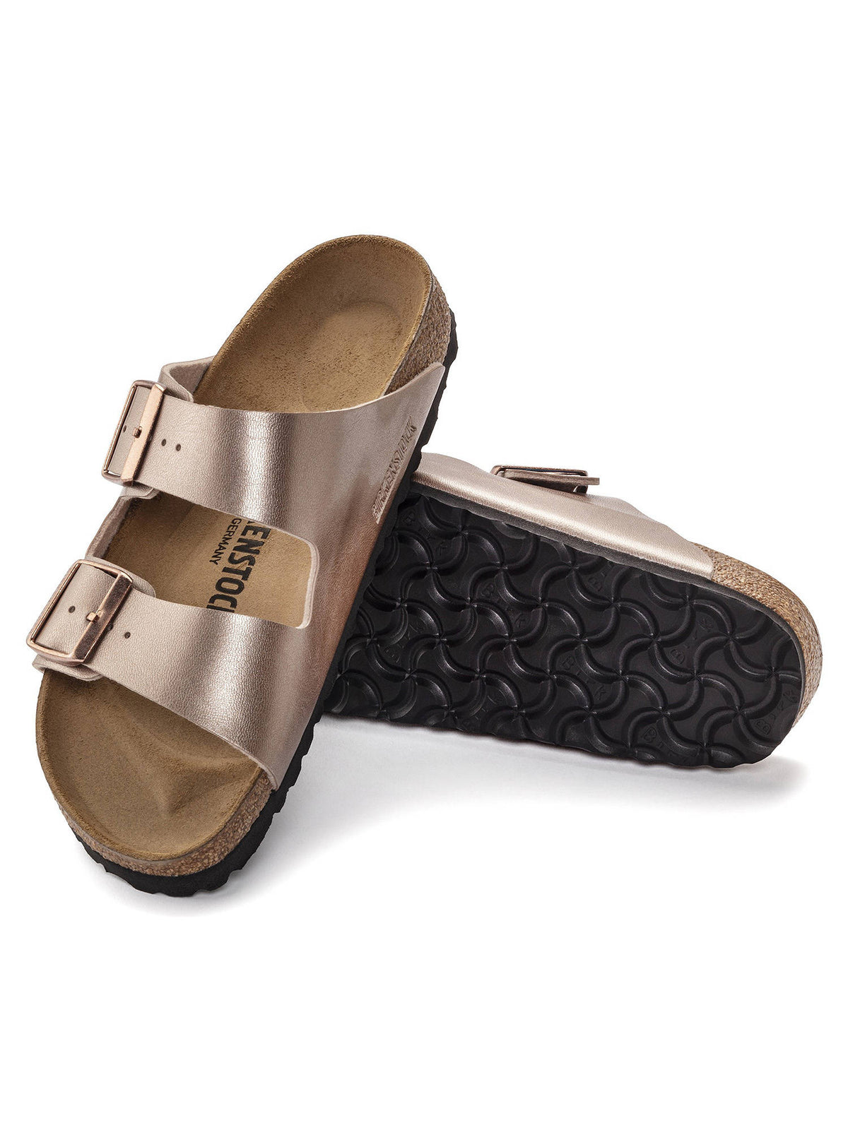 Arizona Copper Narrow Width Women Two-Strap Flats | SD89 - view 3