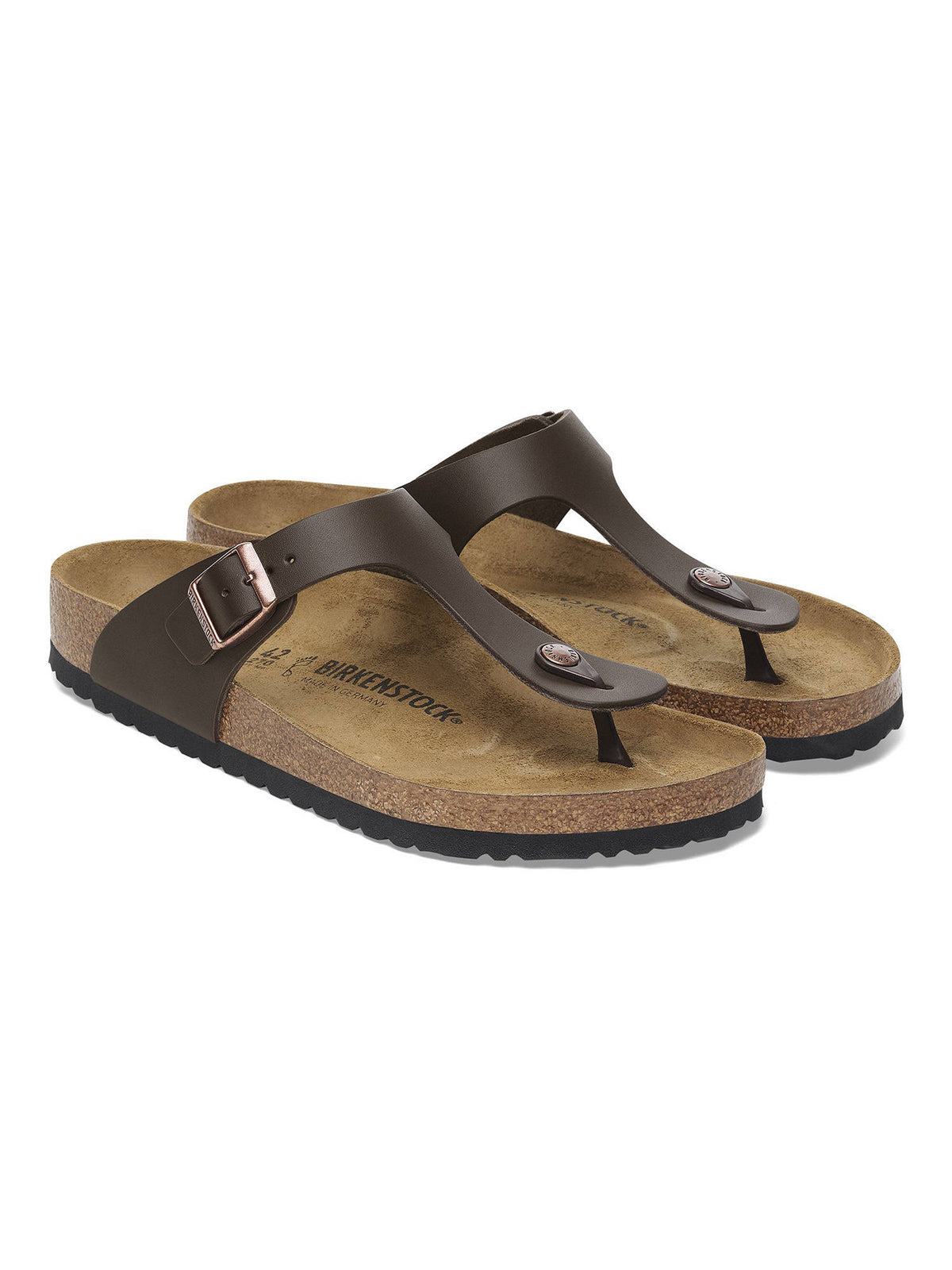 Gizeh Unisex Black Natural Leather Sandals | SD89 - view 17