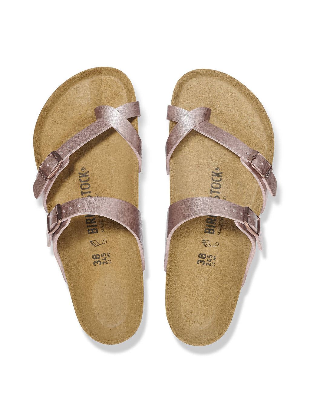 Mayari Women Bronze Birko-Flor Sandals | SD89 - view 4