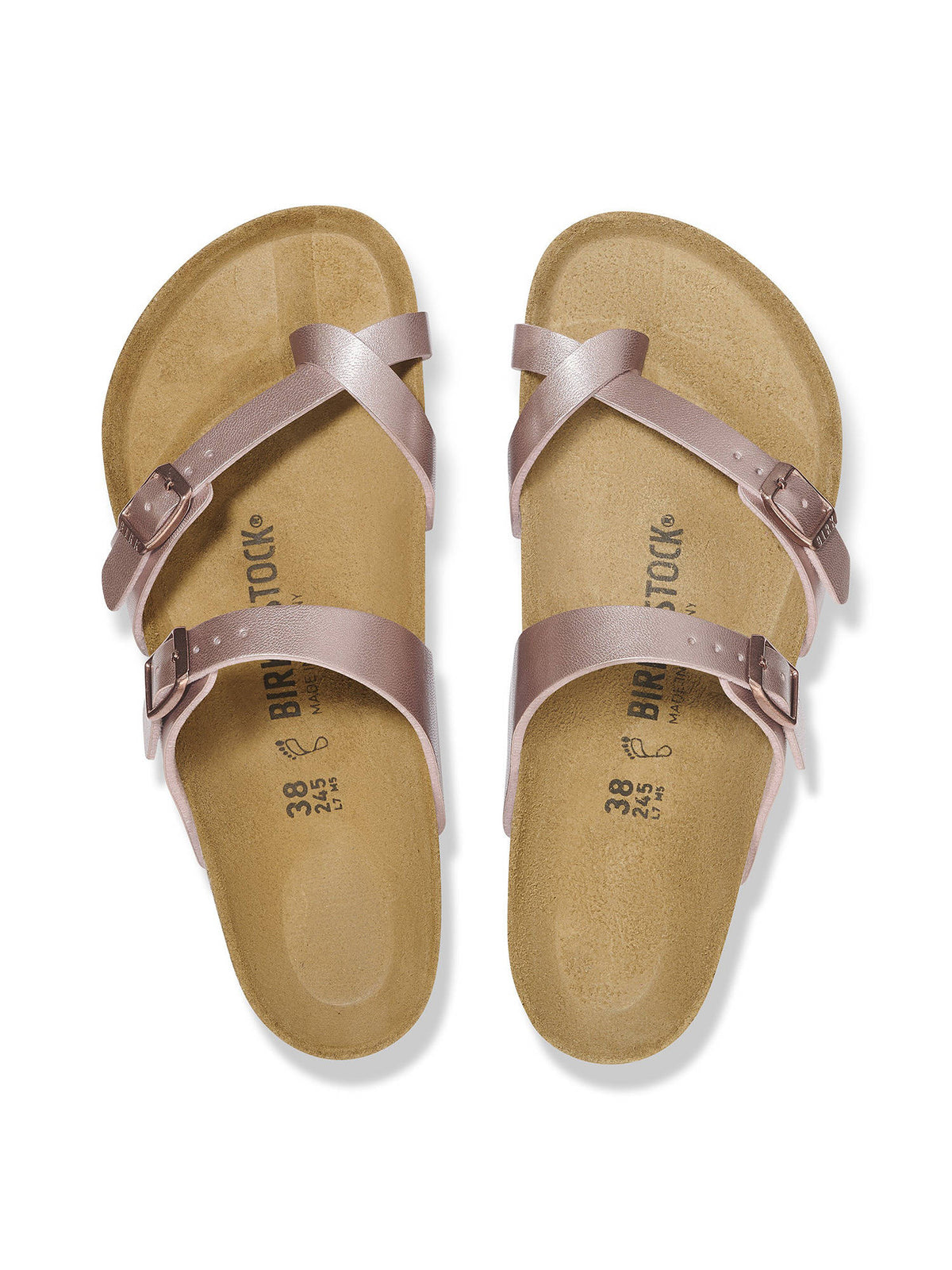 Mayari Women Bronze Birko-Flor Sandals | SD89 - view 4