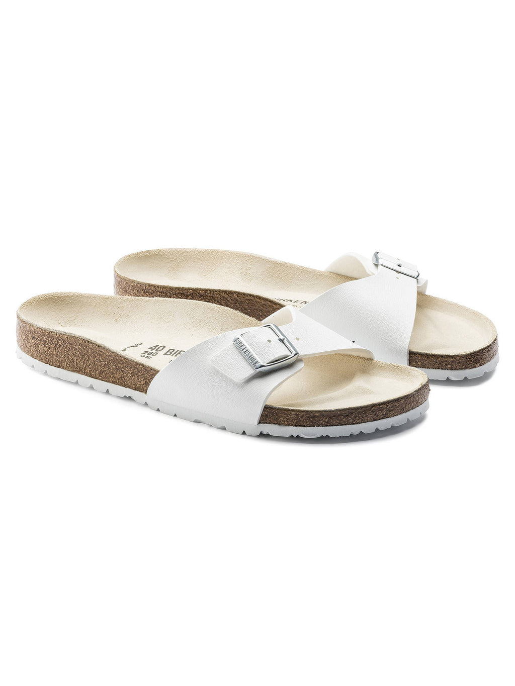 Madrid Birko-Flor Brown Sandals | SD89 - view 8
