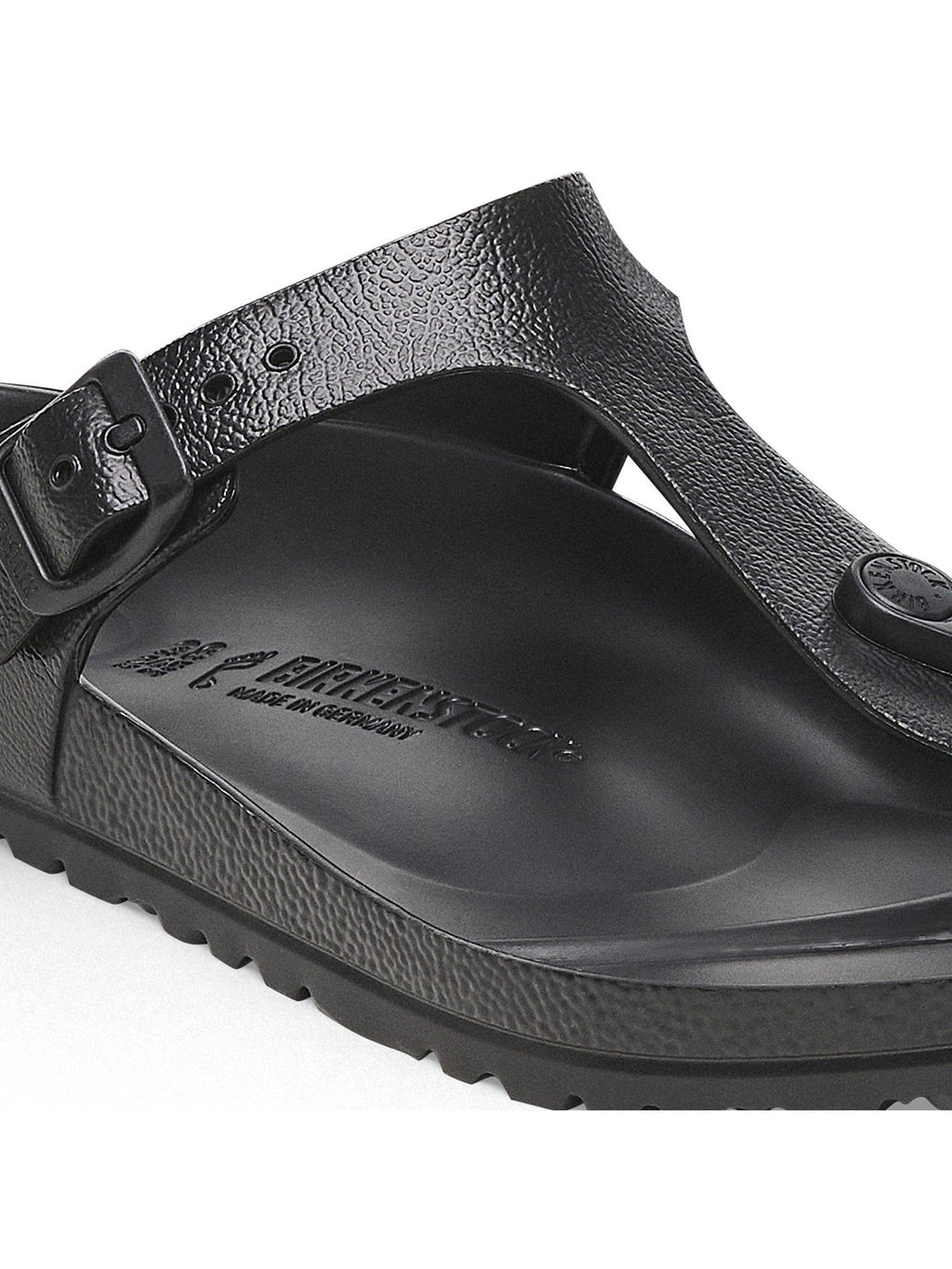 Gizeh Black Solid Regular Width Sandals | SD89 - view 5