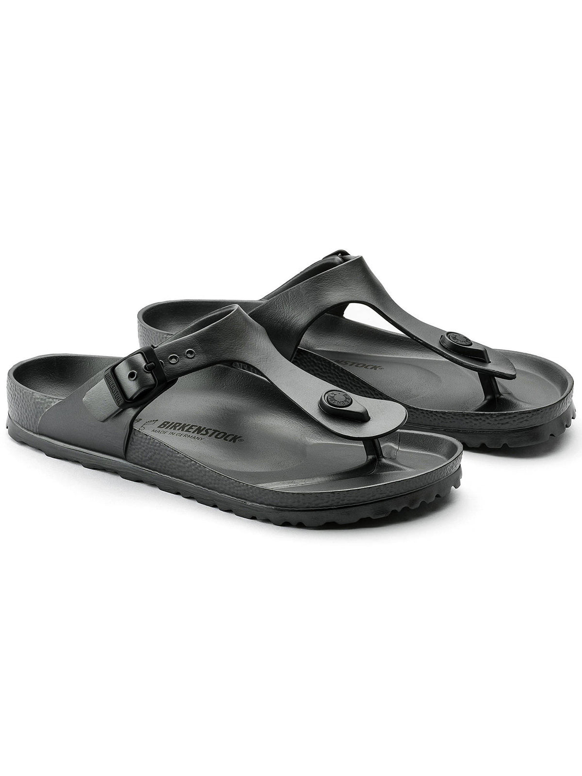 Gizeh Black Solid Regular Width Sandals | SD89 - view 8