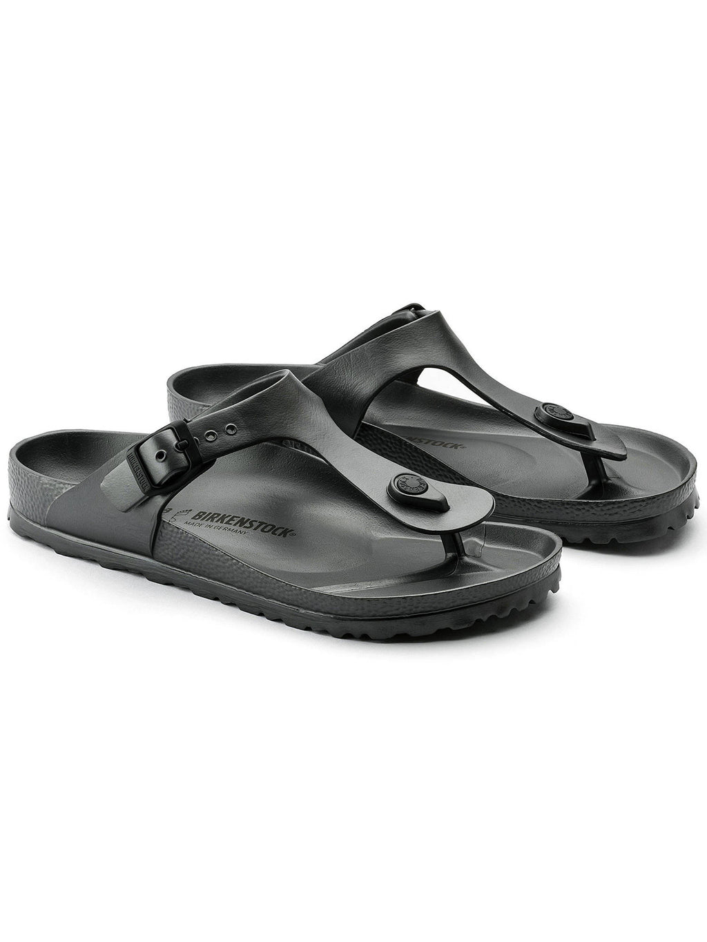 Gizeh Black Solid Regular Width Sandals | SD89 - view 8
