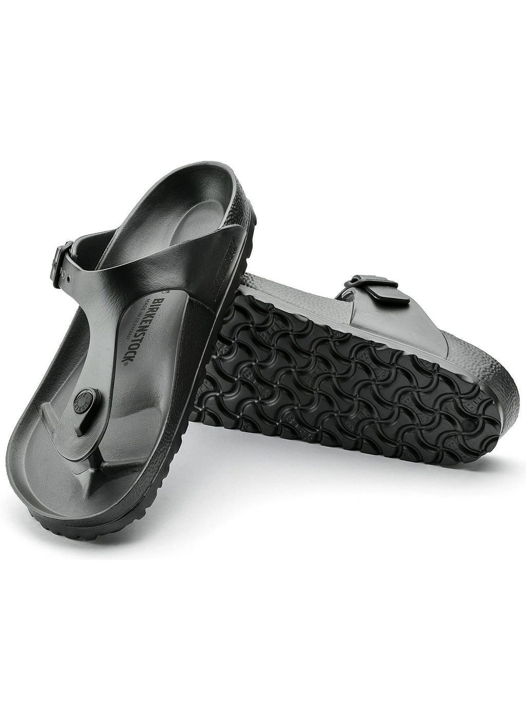 Gizeh Black Solid Regular Width Sandals | SD89 - view 10