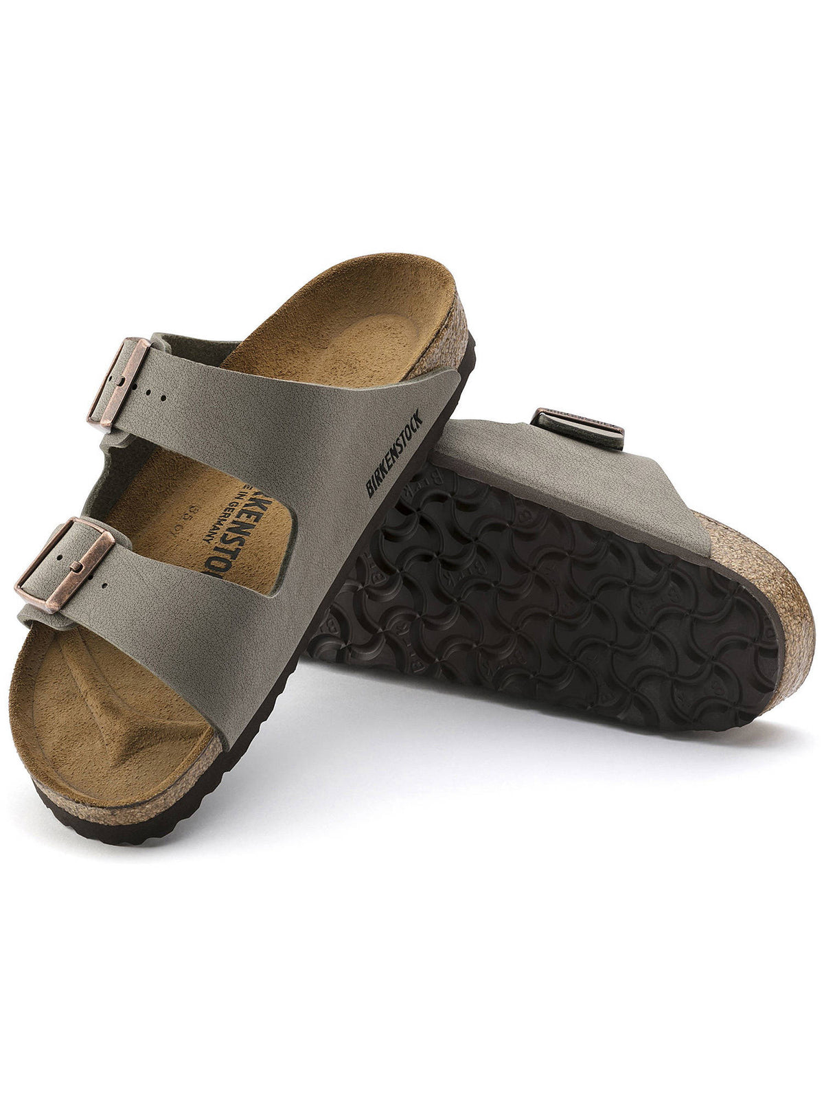 Brown Arizona Solid Narrow Width Sandals | SD89 - view 11