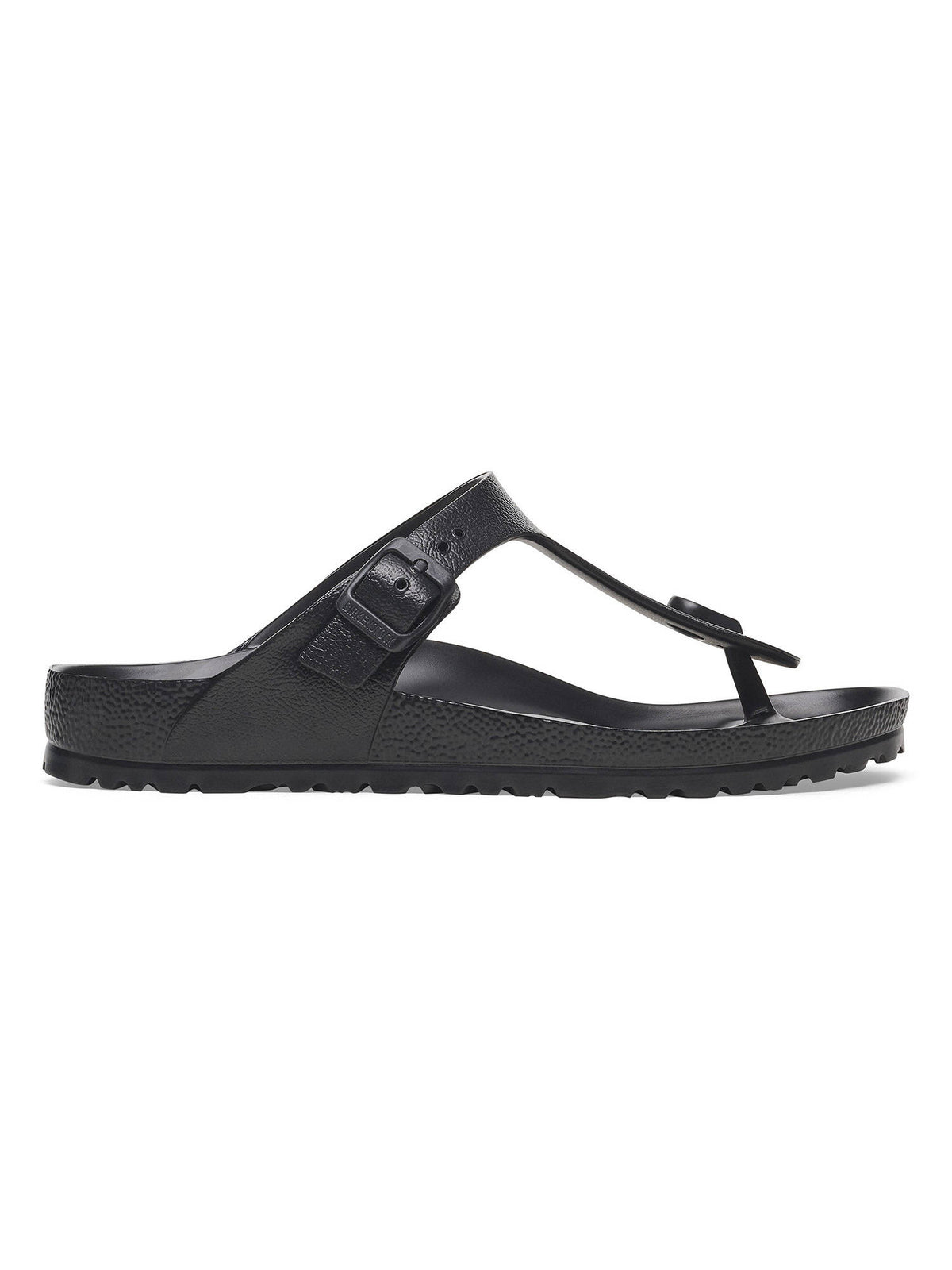 Gizeh Black Solid Regular Width Sandals | SD89 - view 6