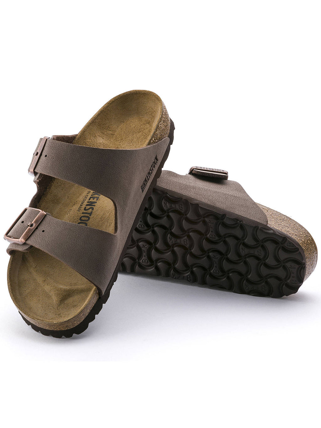 Brown Arizona Solid Narrow Width Sandals | SD89 - view 3