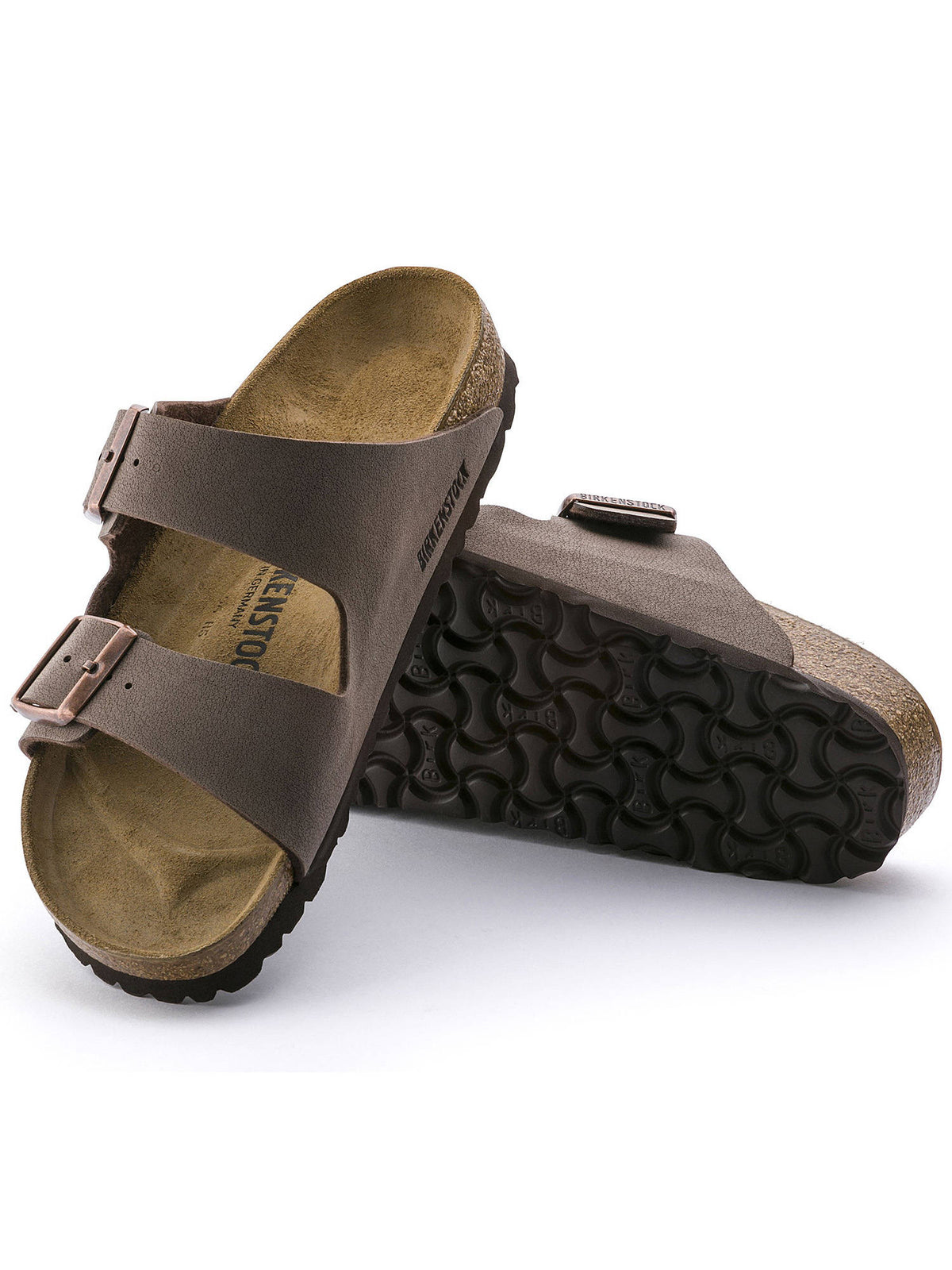 Brown Arizona Solid Narrow Width Sandals | SD89 - view 3