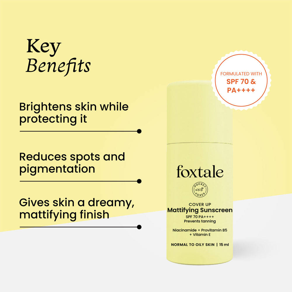 SPF 70 Gel-Cream Sunscreen for Oily Skin with PA++++ & Niacinamide | FC3 - view 2