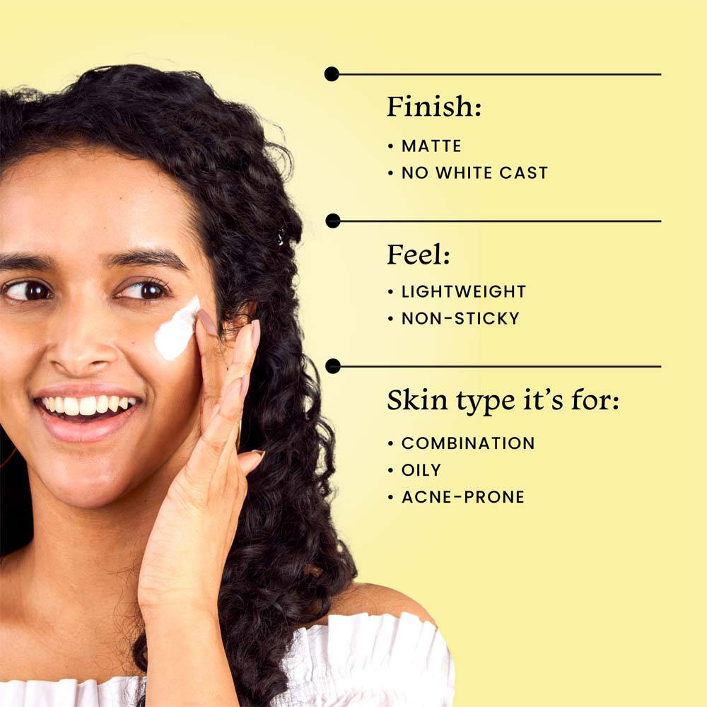 SPF 70 Gel-Cream Sunscreen for Oily Skin with PA++++ & Niacinamide | FC3 - view 4