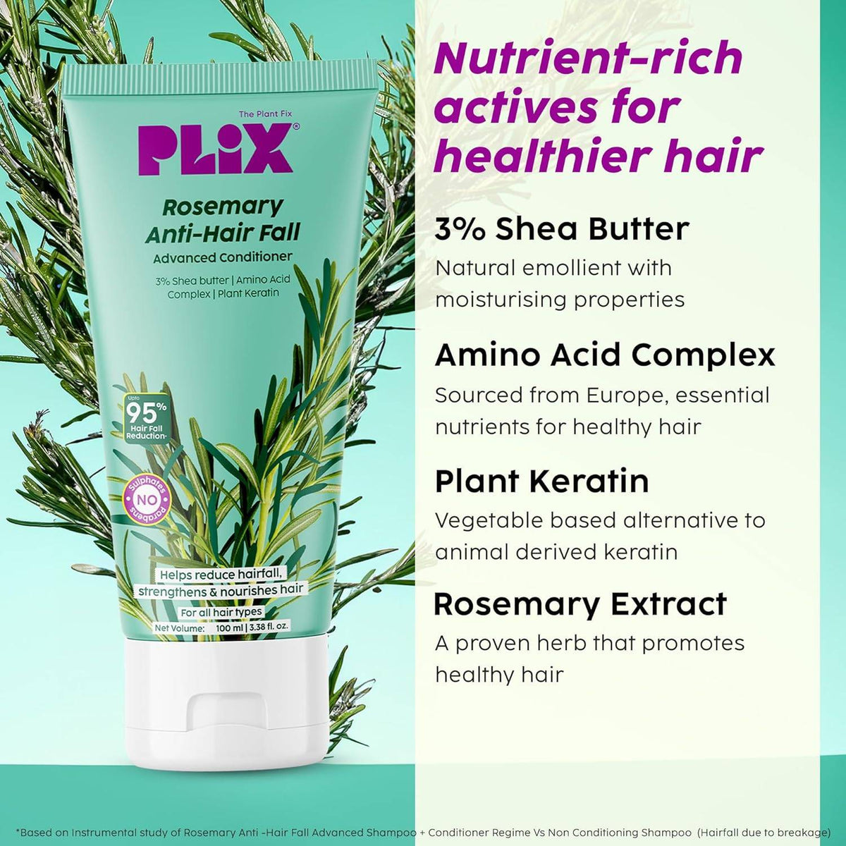 The Plant Fix Rosemary Anti Hairfall Advanced Shampoo | PL1 - view 18