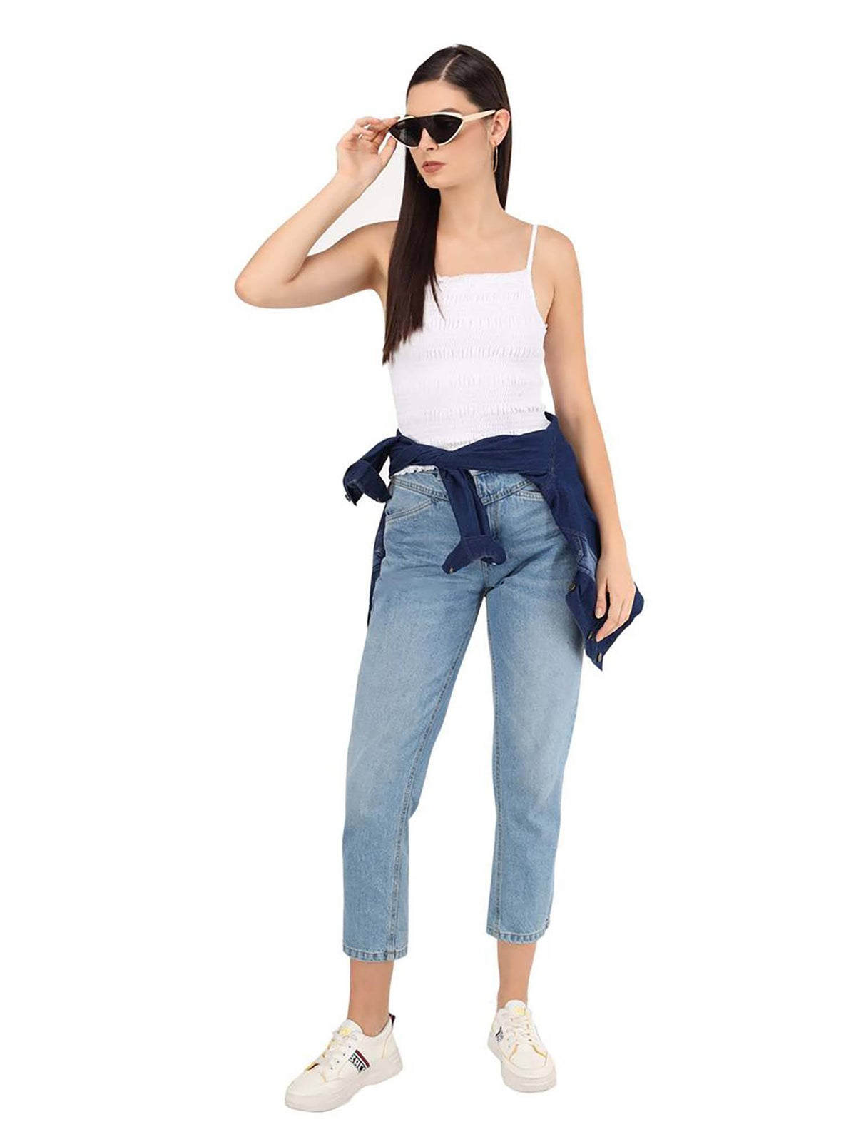 White Cami Tank Top | TT98 - view 3