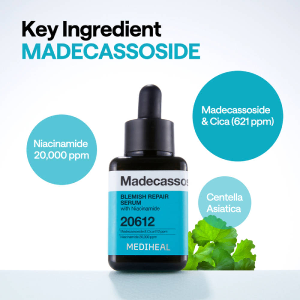 Madecassoside Blemish Repair Serum - Korean Face Serum with Centella Asiatica & Niacinamide | Z8 - view 4