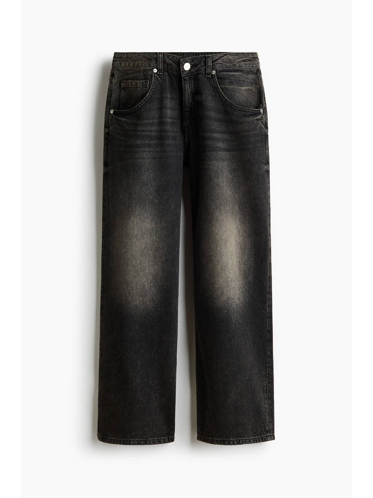 Women Grey Baggy Low Waist Jeans | BG78 - view 4