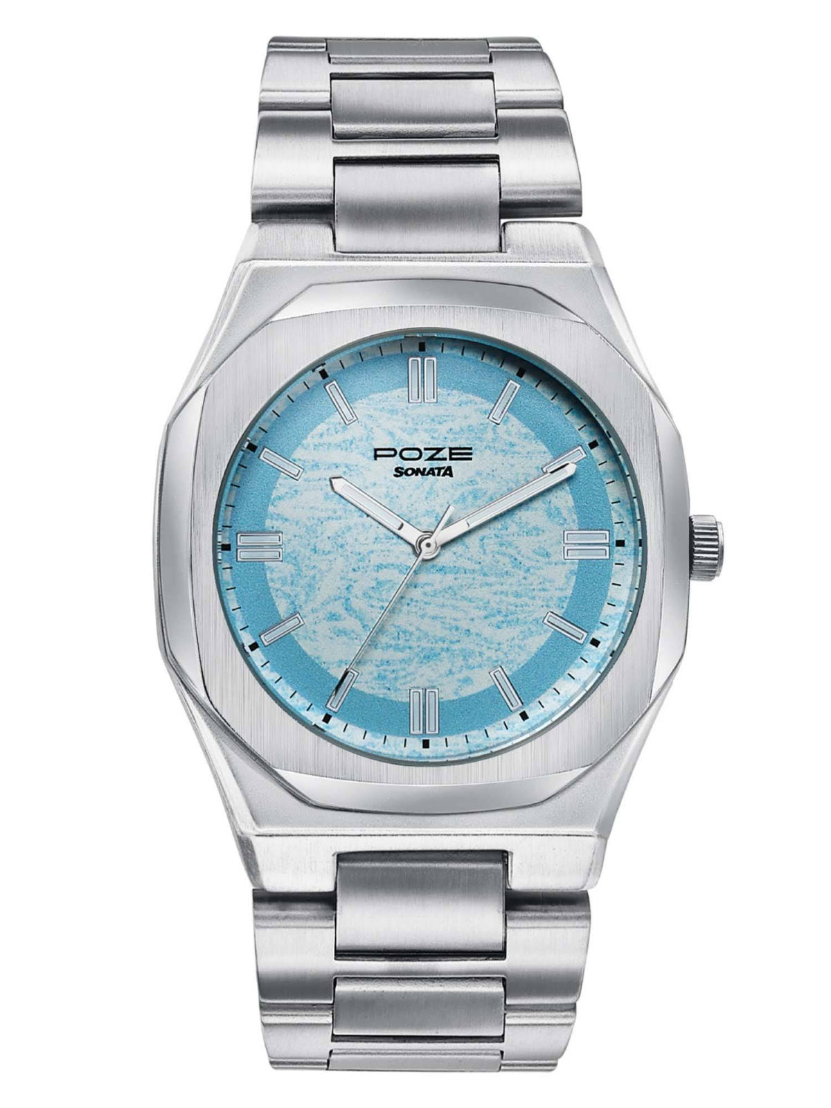 Poze 7 Analog Blue Dial Watch For Women - SP70098SM01 | W92 - view 1