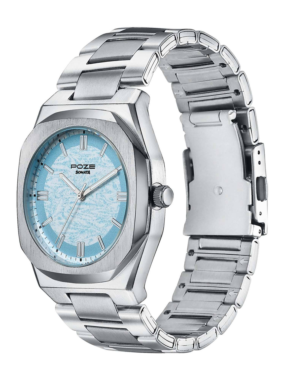 Poze 7 Analog Blue Dial Watch For Women - SP70098SM01 | W92 - view 3