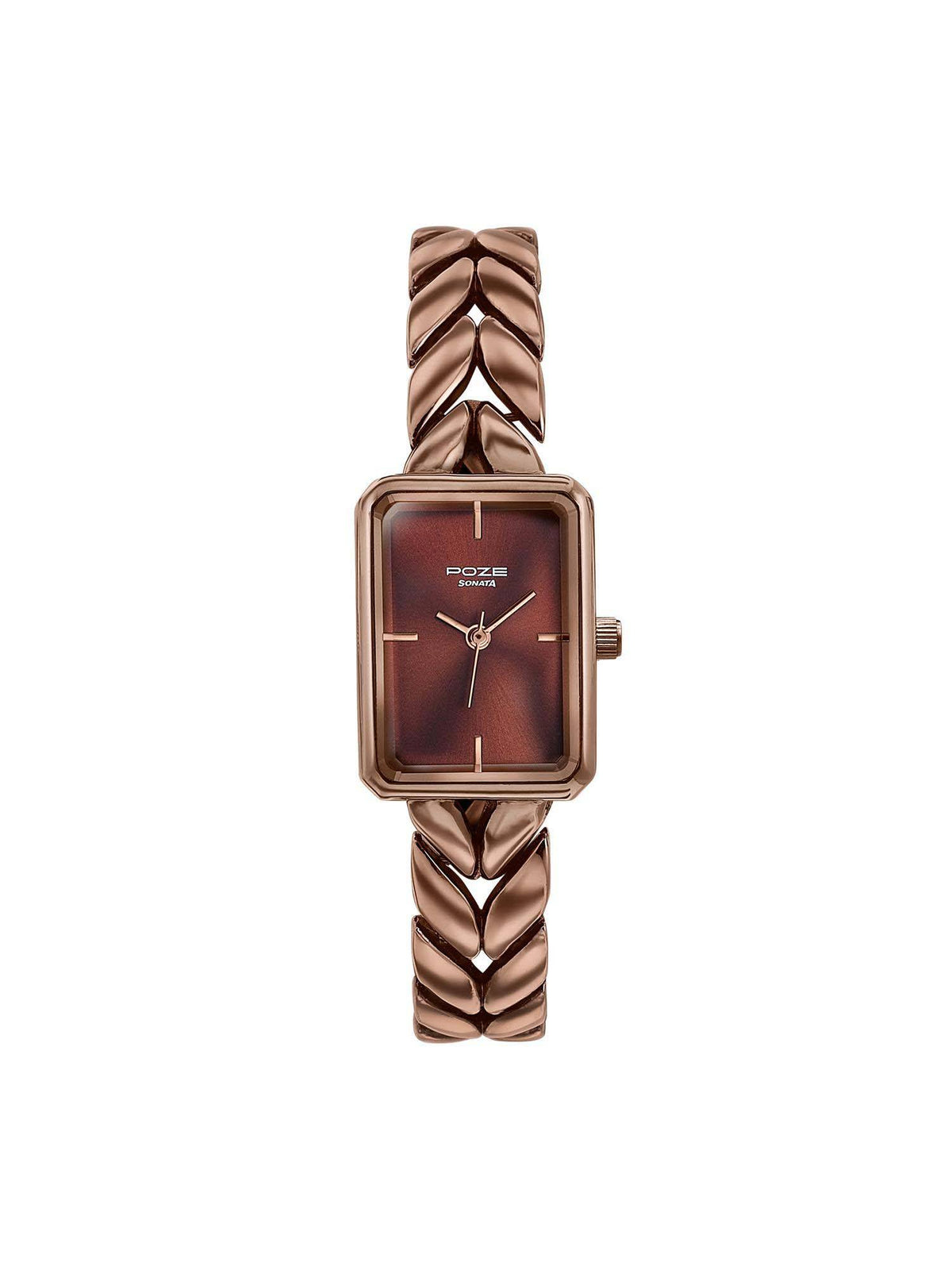 Poze 7 Analog Brown Dial Watch For Women - SP80142KM01W | W92 - view 1