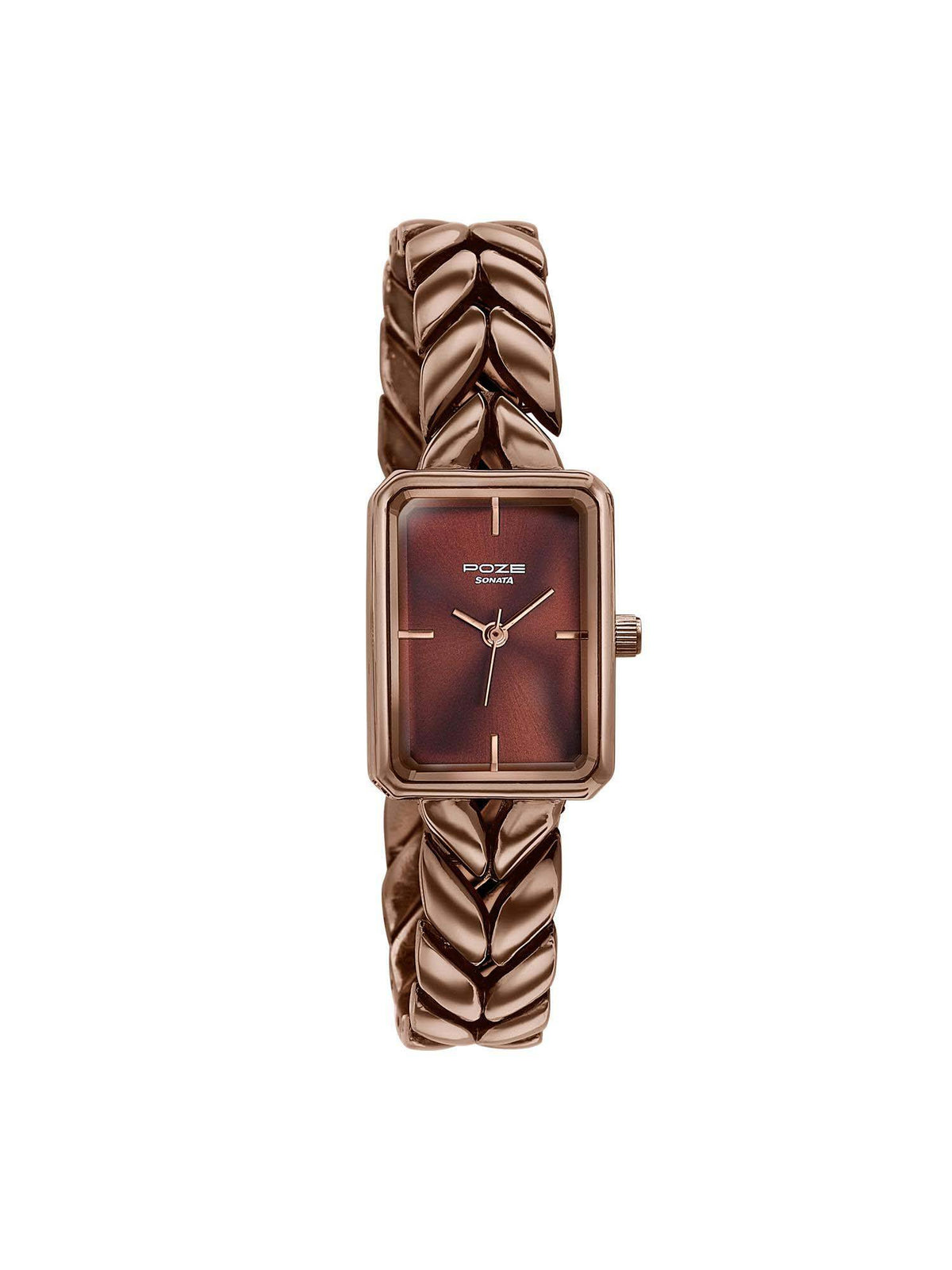 Poze 7 Analog Brown Dial Watch For Women - SP80142KM01W | W92 - view 2